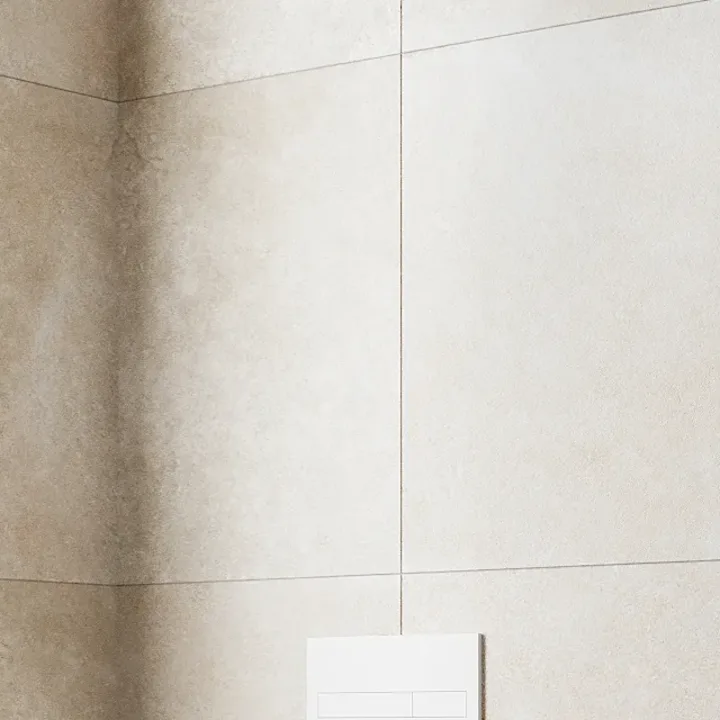 Pavimento y revestimiento: Porcelánico Stream Ivory 60×60 — Marazzi