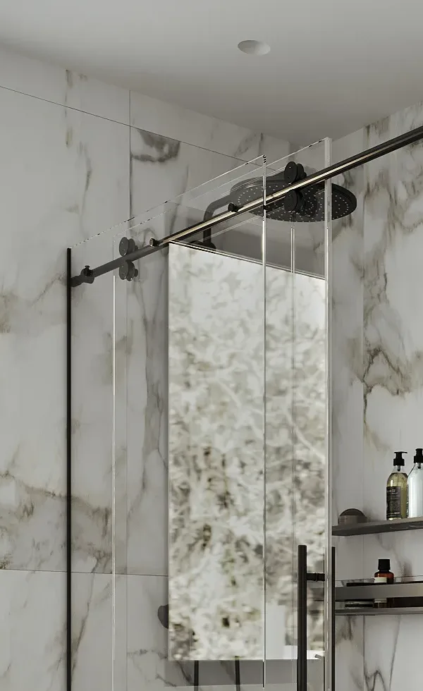 Plato de ducha: Plato Ducha Evol / Evolution Solidstone Blanco — Marzzo