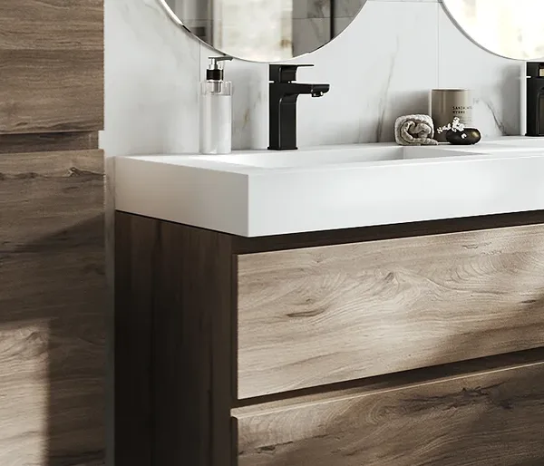 Mueble de lavabo: Mueble Velice Evolution 2 Cajones Susp Vev500.1001Mu — 