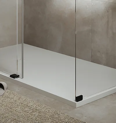 Plato de ducha: Plato Ducha Evol / Evolution Solidstone Blanco — Marzzo