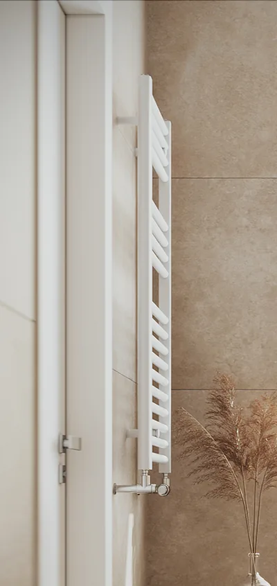 Radiador toallero: Aura Pbez-120-050/Mq Radiador Toallero 1300X500Mm Electrico (750W) — Zehnder