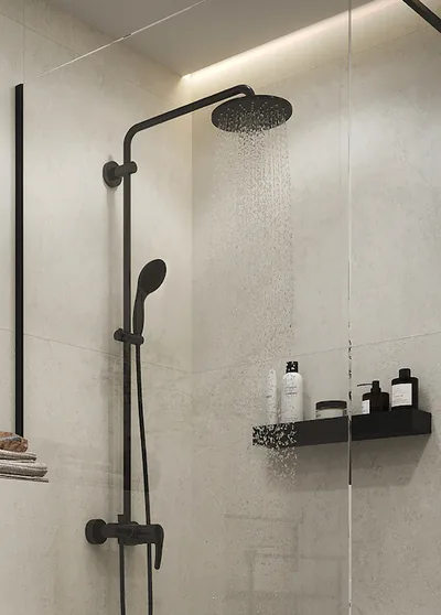 Mampara: Fd-100 Fado Mampara Ducha 985-1000X1950Cm 1 Fijo — Profiltek