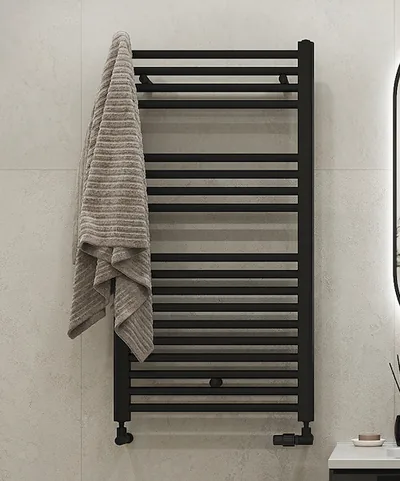 Radiador toallero: Aura Pbebz-120-050/Mq Radiador Toallero 1300X500Mm Electrico (750W) — Zehnder