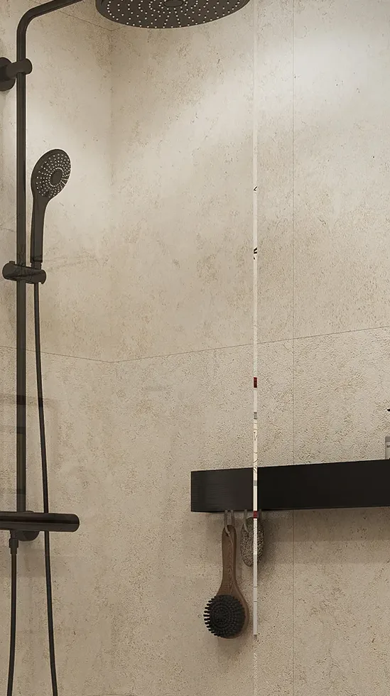 Plato de ducha: Plato Ducha Evol / Evolution Solidstone Blanco — Marzzo